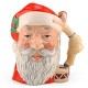 Royal Doulton Santa Clause with Doll D6668 7.5" tall